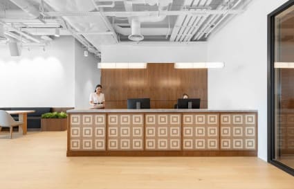 Modern coworking space with sleek design on Hennessy Road. Ideal for dynamic work environments.