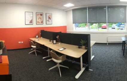 4 Person Private Office | 146 Sq. Ft.