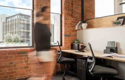 Two Desks in Private Office
