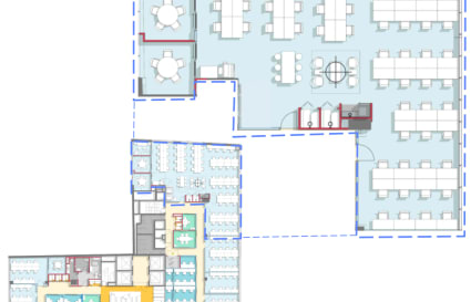 62 Person Private Office in Sydney with 3 Meeting Rooms, Breakout, Kitchen & 2 Phone Booths  