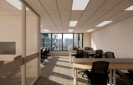 6-Person Private Office Comprising 4 Workstations & 2-Person Meeting Room