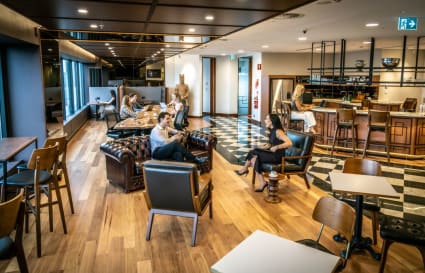 8-Person external private office with unlimited access to breakout areas