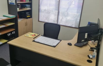 Sample office space