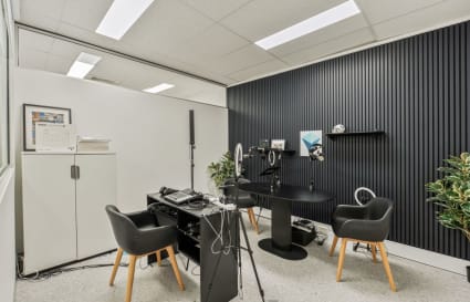 Podcast studio
