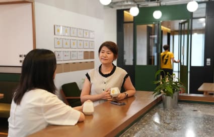 Modern coworking hub on Jaffe Road, perfect for collaboration and networking.