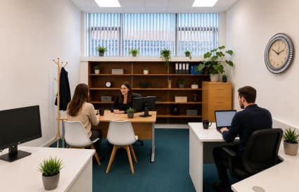4 Person Private Office | 200 Sq. Ft.