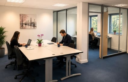 4 Person Private Office | 210 Sq. Ft.
