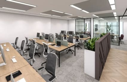 Managed Office for up to 12 People with 3 Meeting Rooms | 1,701 Sq. Ft.