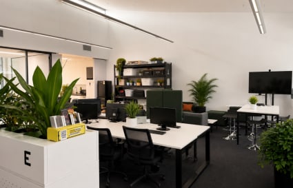 Furnished 10-Person Office Share + Private Office & Car Space – Sydney Corporate Park, Alexandria