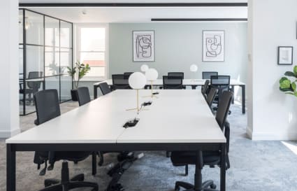 12 Person Managed Office with 8-person Boardroom and Dedicated Kitchen | 706 Sq. Ft. 