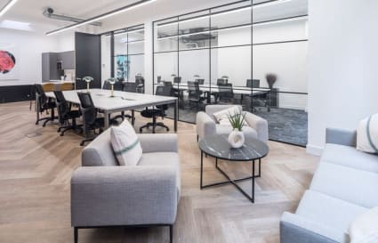 12 Person Managed Office with 8-person Boardroom and Dedicated Kitchen | 706 Sq. Ft. 