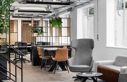 64 Person Managed Office with 4 Meeting Rooms and 3 Phone Booths | 4,250 Sq. Ft.