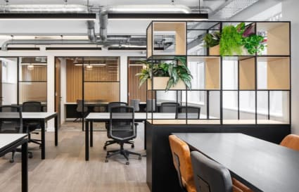 64 Person Managed Office with 4 Meeting Rooms and 3 Phone Booths | 4,250 Sq. Ft.