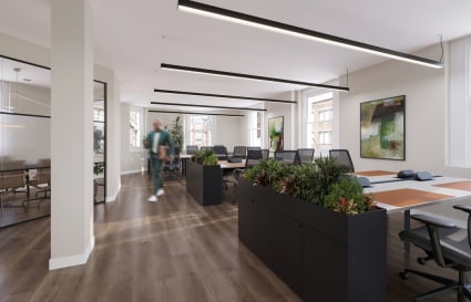 14 Person Fully Fitted Managed Office | 810 Sq. Ft.