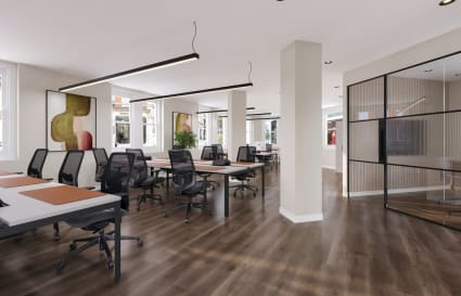 14 Person Fully Fitted Managed Office | 810 Sq. Ft.