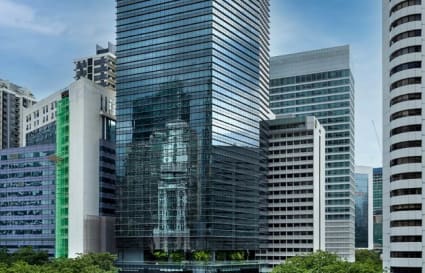 Modern coworking space in prime Kuala Lumpur location, ideal for businesses seeking flexibility.