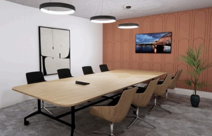 Managed Office for up to 60 People with 3 Meeting Rooms | 5,146 Sq. Ft.
