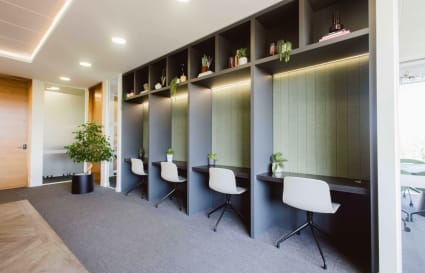 3 Person Internal Private Office | 105 Sq. Ft.