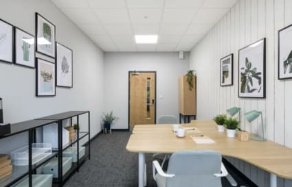 4 Person Internal Private Office | 144 Sq. Ft.