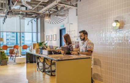 Stylish coworking space with modern decor and natural light in Jalan Bangsar, Kuala Lumpur.