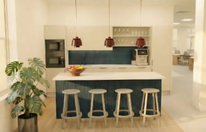 50 Person Private Office with 3 Meeting Rooms, Kitchen & Breakout | 2,710 Sq. Ft.