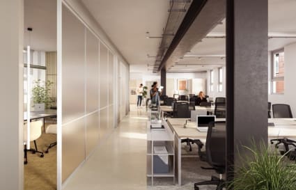 40 Person Managed Office with 2 Meeting Rooms  | 1,938 Sq. Ft.