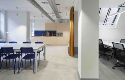 Managed Office for up to 16 People with Meeting Room & Kitchen | 967 Sq. Ft.