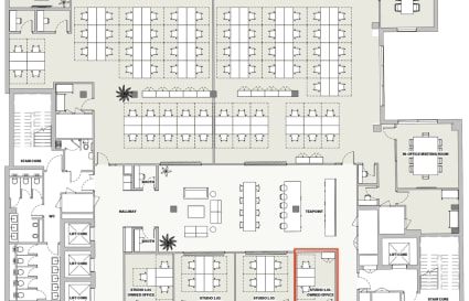 2 Person Private Office | 126 Sq. Ft.