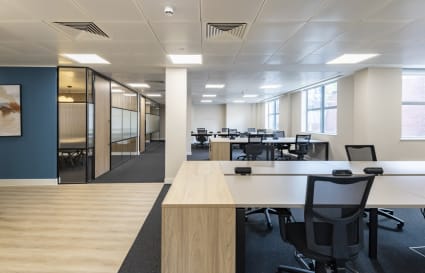32 Person Managed Office with 3 Meeting Rooms | 3,583 Sq. Ft.