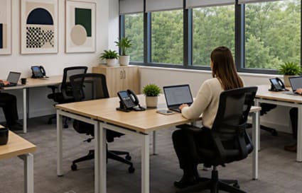 12 Person Private Office | 453 Sq. Ft.