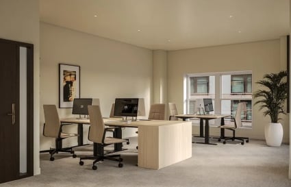 6 Person Private Office | 425 Sq. Ft.