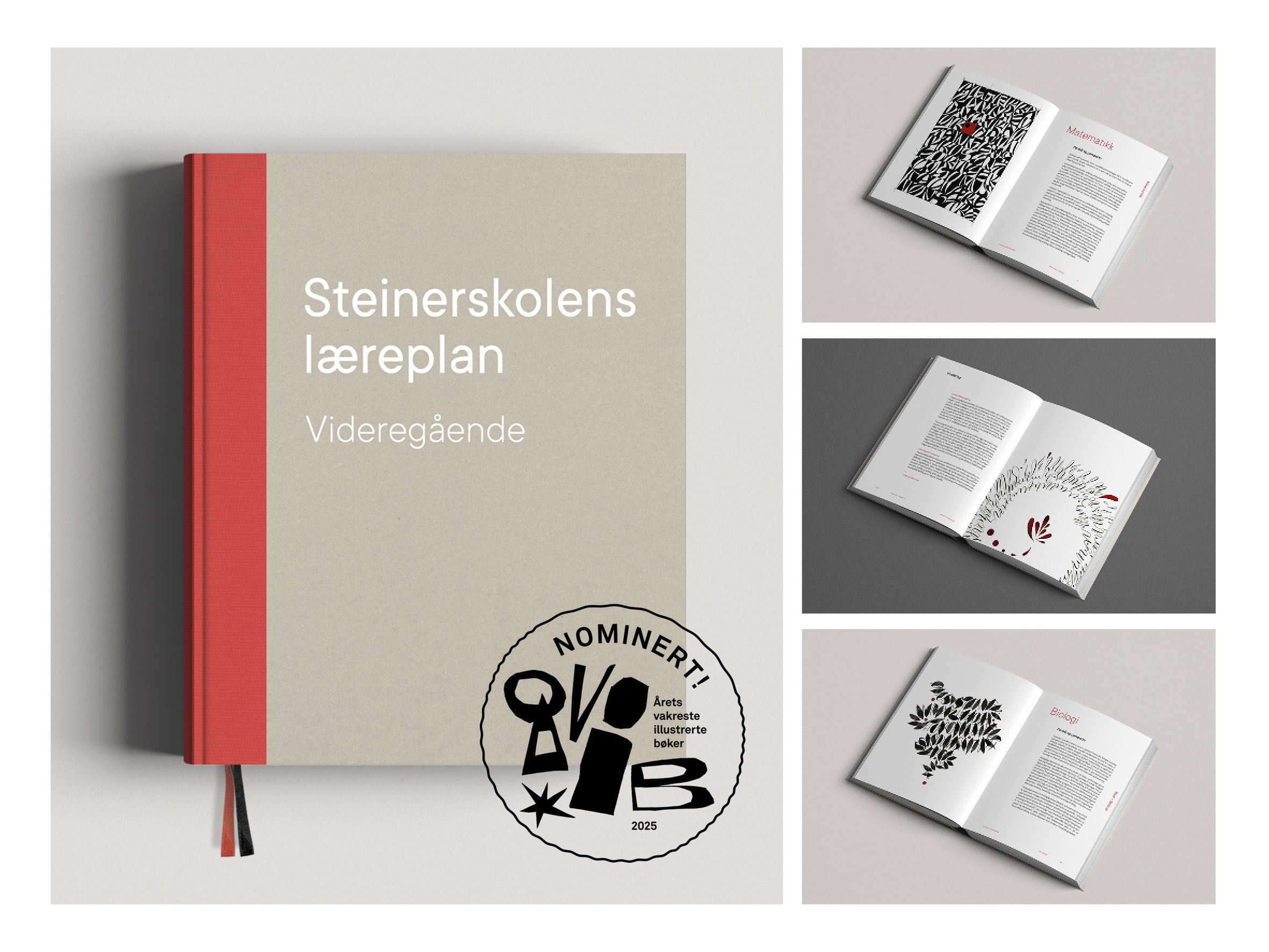 Pris til Steinerskolens læreplan i konkurransen Årets vakreste illustrerte bøker