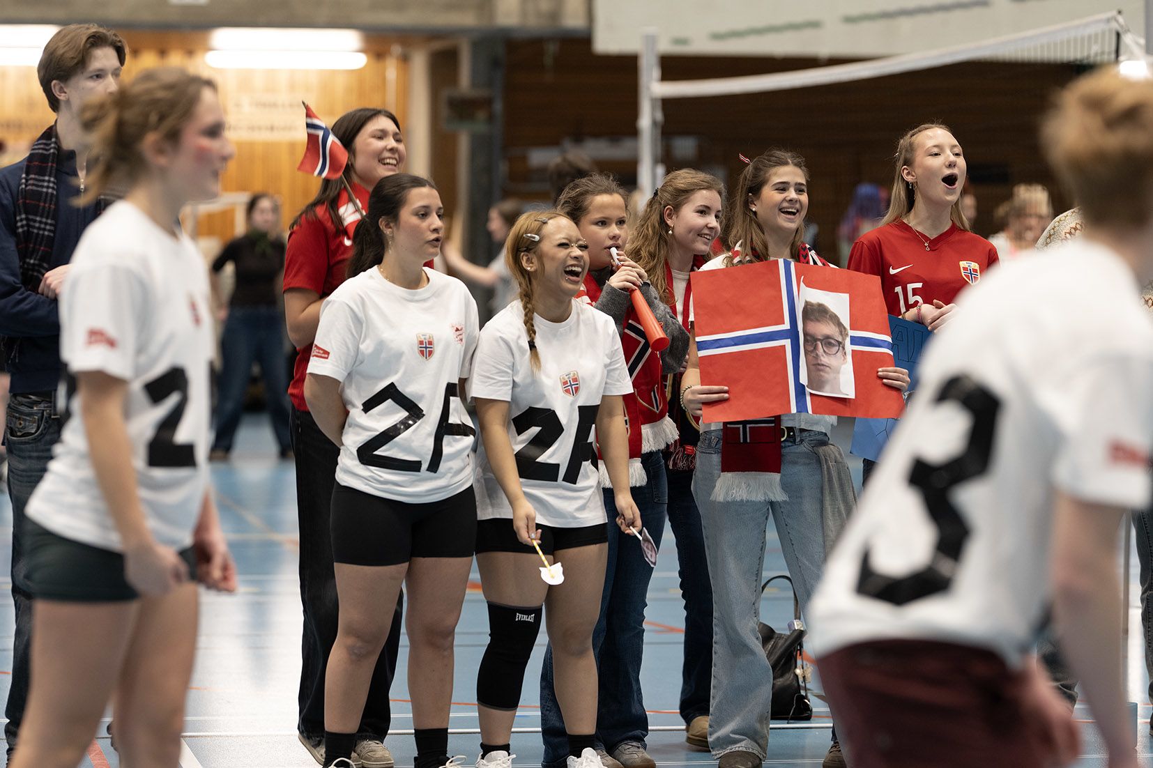 Volleyballturneringen på idrettshøgskolen –en dag fyllt av energi og god stemning