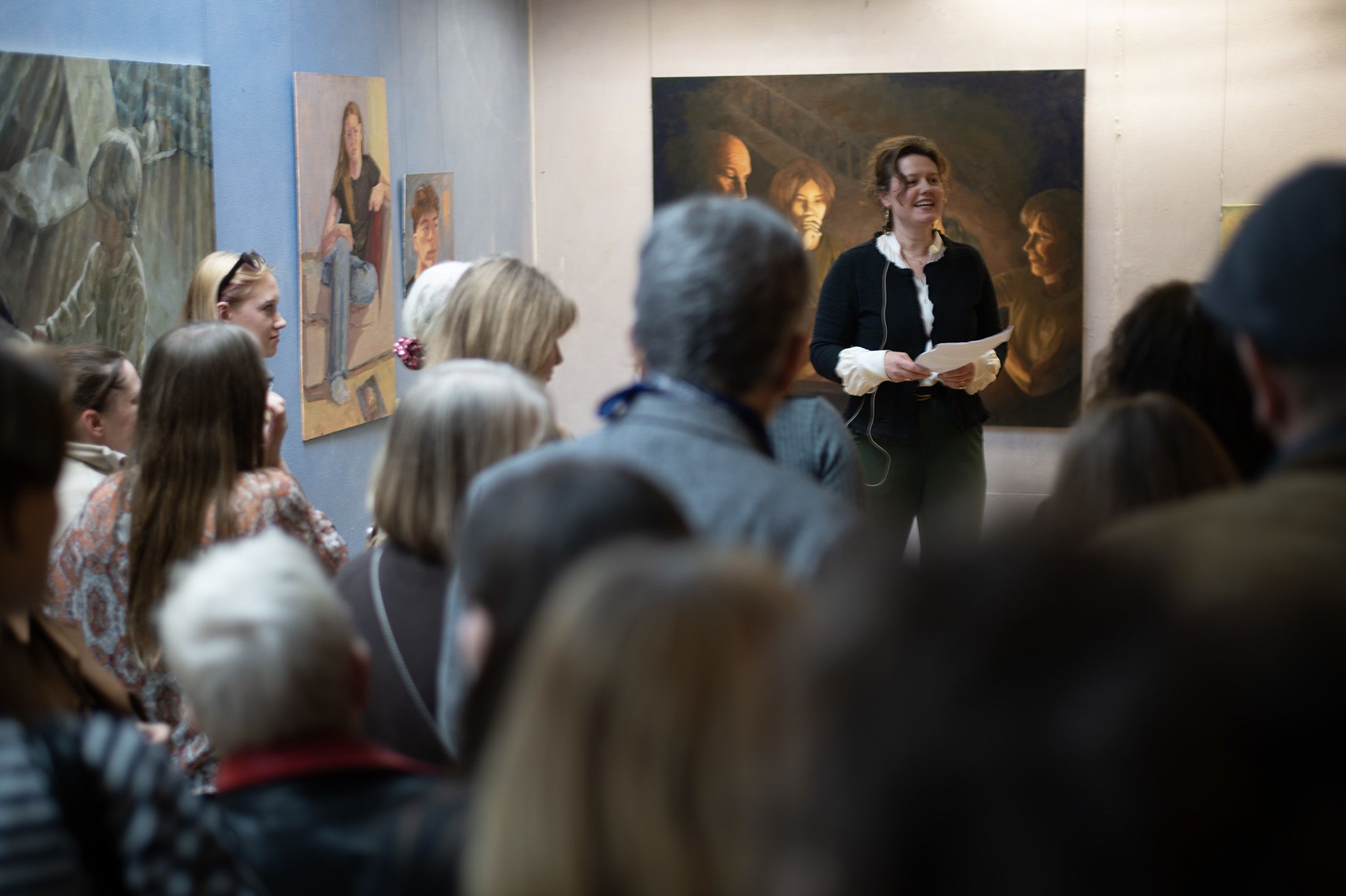 Imponerende kunstverk, film, oppgaver og fremvisning av eurytmi fra årets avgangselever!