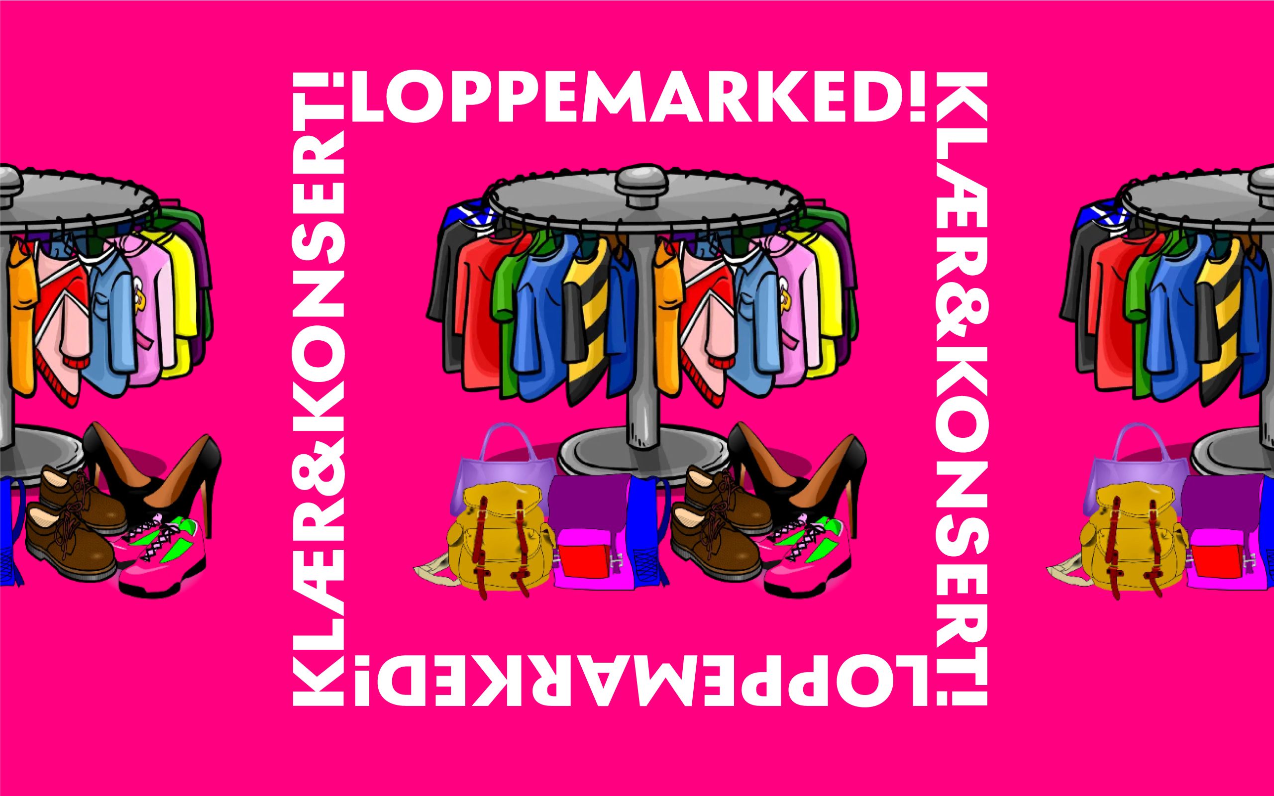 Loppemarked, konsert og kafe!