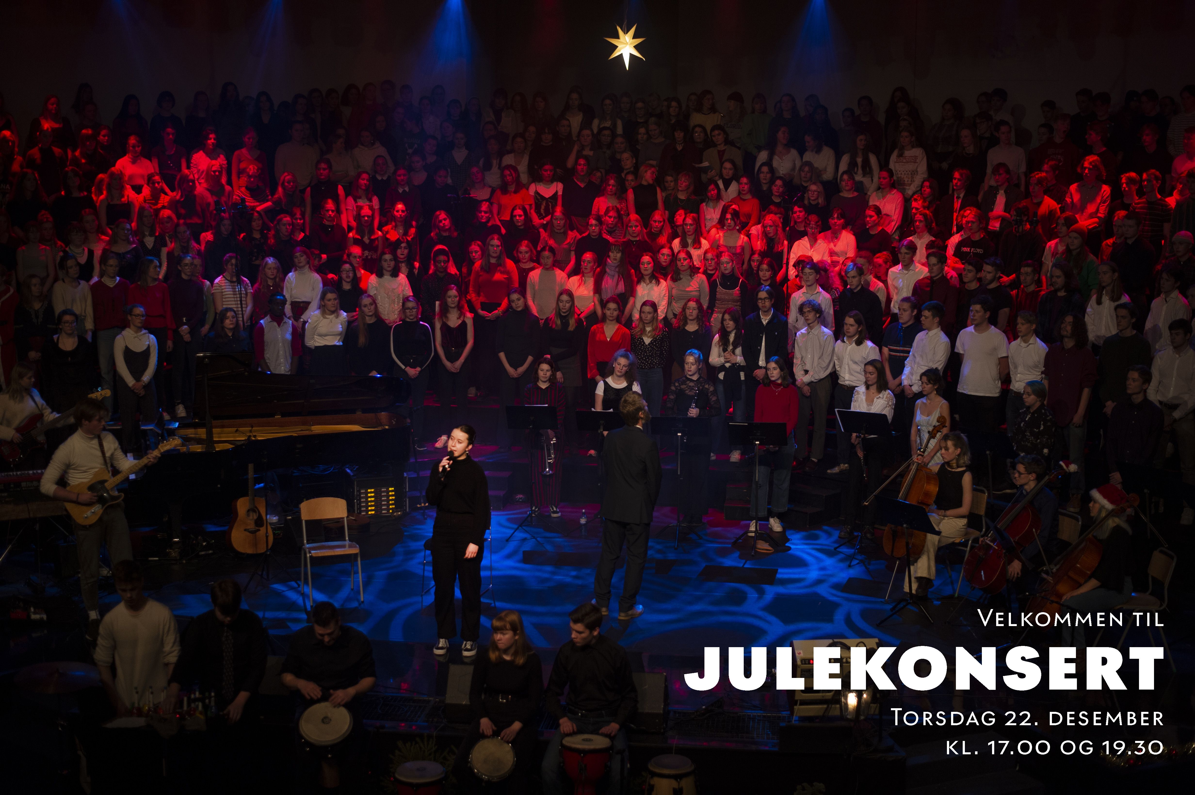 Velkommen til julekonserten 2022 – gikk du glipp av konserten? Se den her!