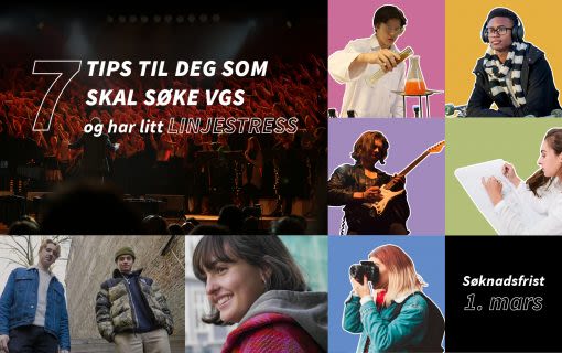 Usikker på videregående og linjevalg?