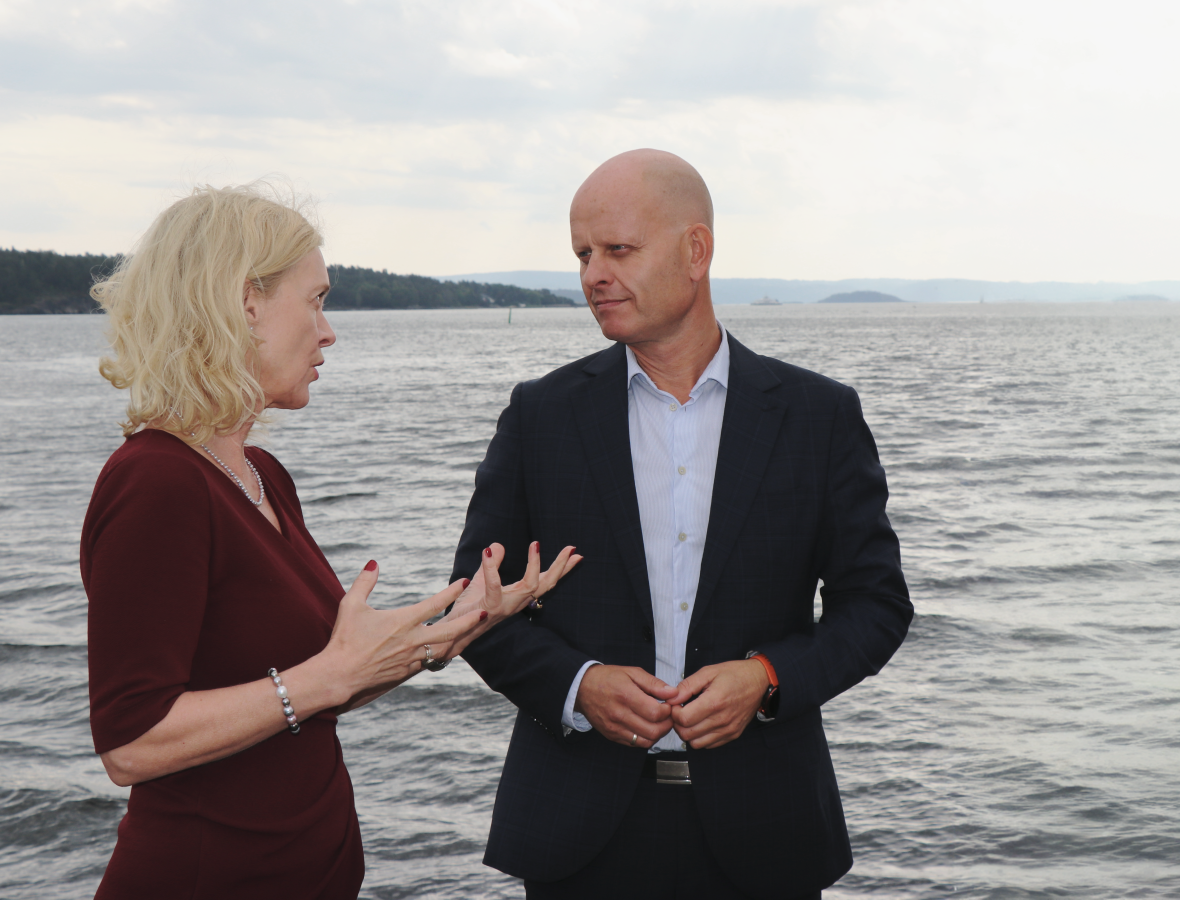 Ann-Krisin Ytreberg og Knut Beckstrøm