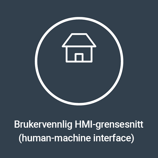 Brukervennlig HMI-grensesnitt