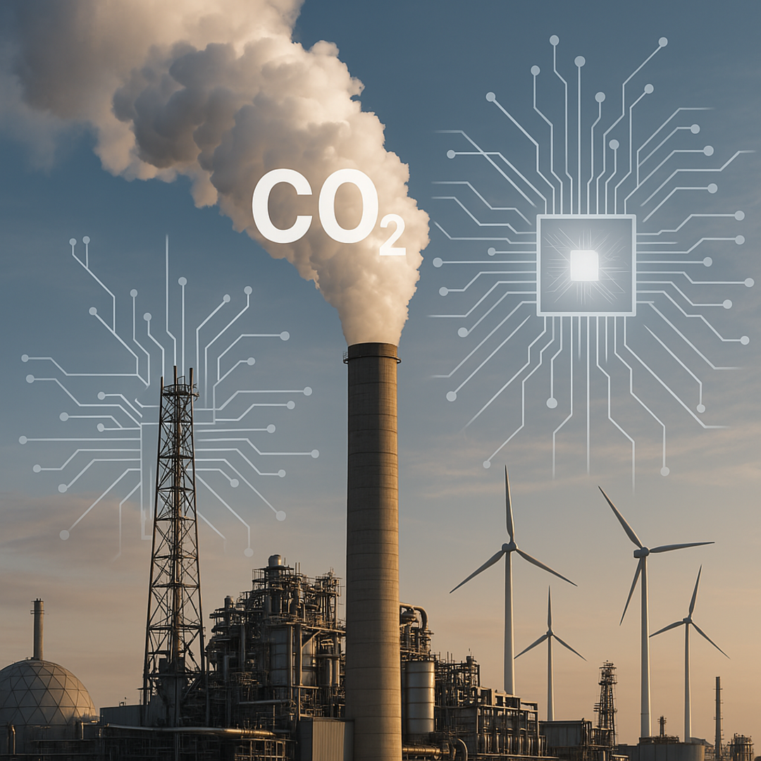 Industry decarbonisation by post-combustioncapturing CO2 emissions from a chimney