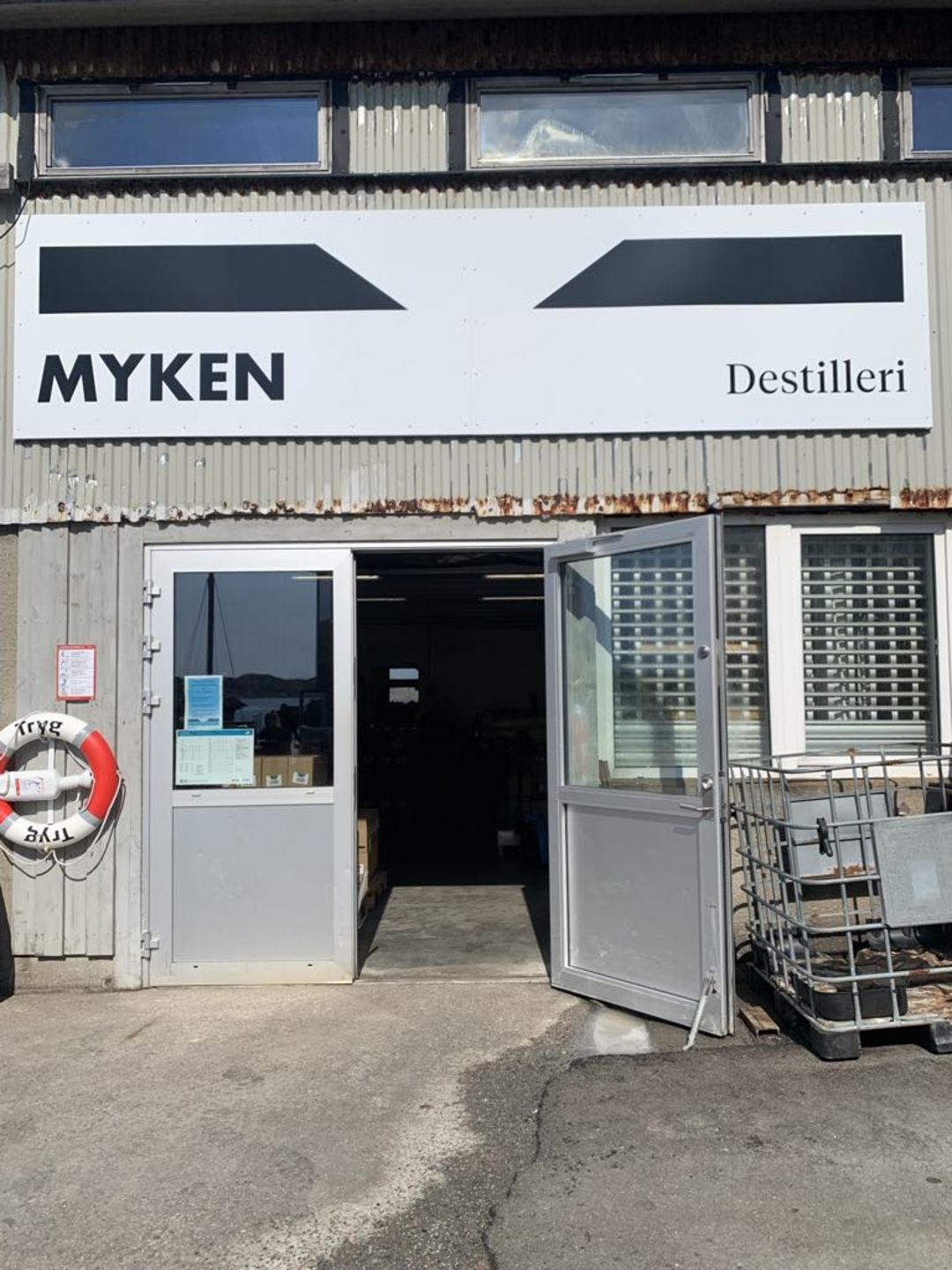 Process plant at Myken