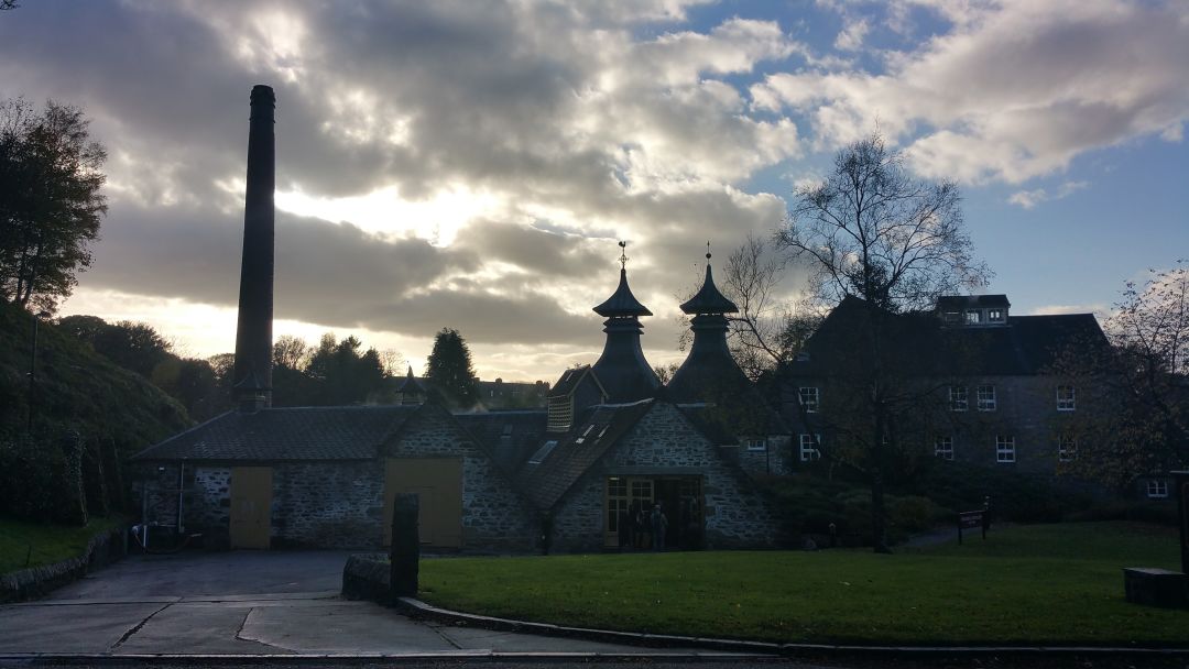 Scottish whisky distillery in speyside: photo Roy Olav Hovlid