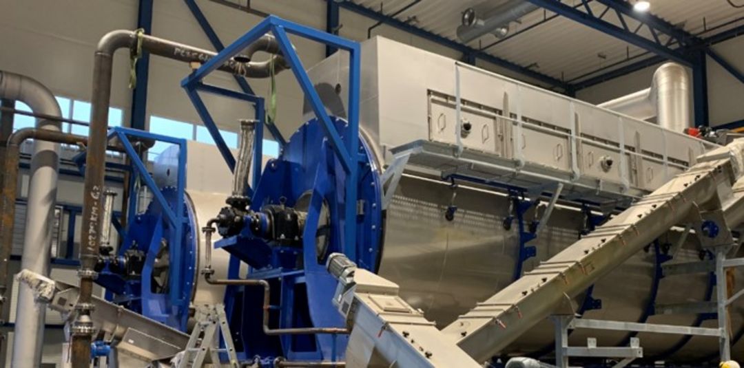 Going over a P&ID for a Fjell sludge dryer project