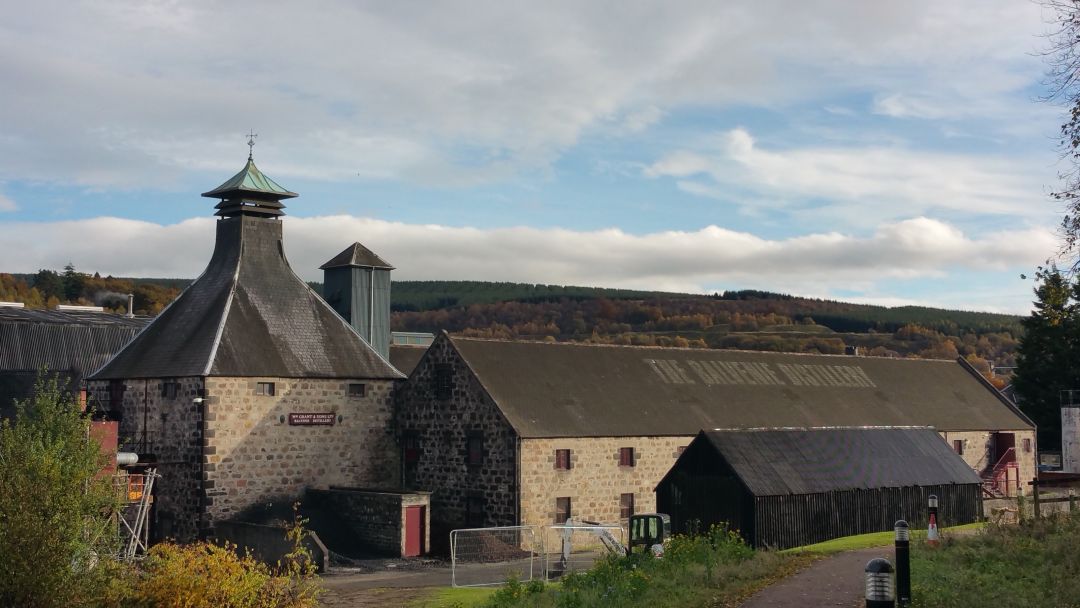 Whisky distillery in Scotland. Picture: Roy Olav Hovlid