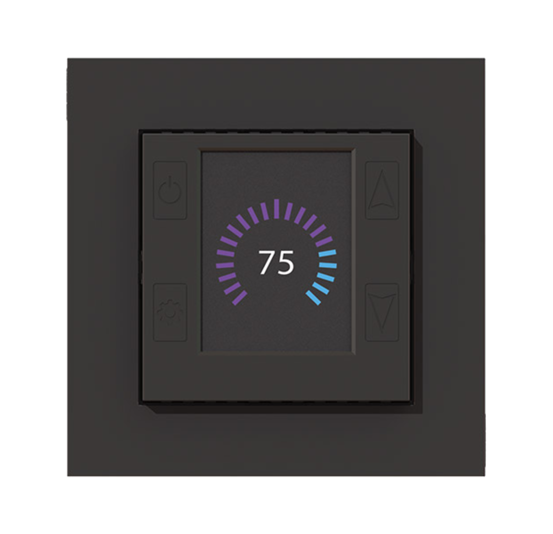 En svart dimmer, smarthusløsning