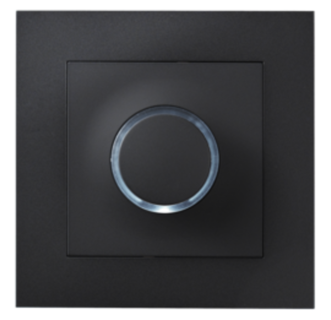 ESH Plus 316GLED dimmer i svart farge
