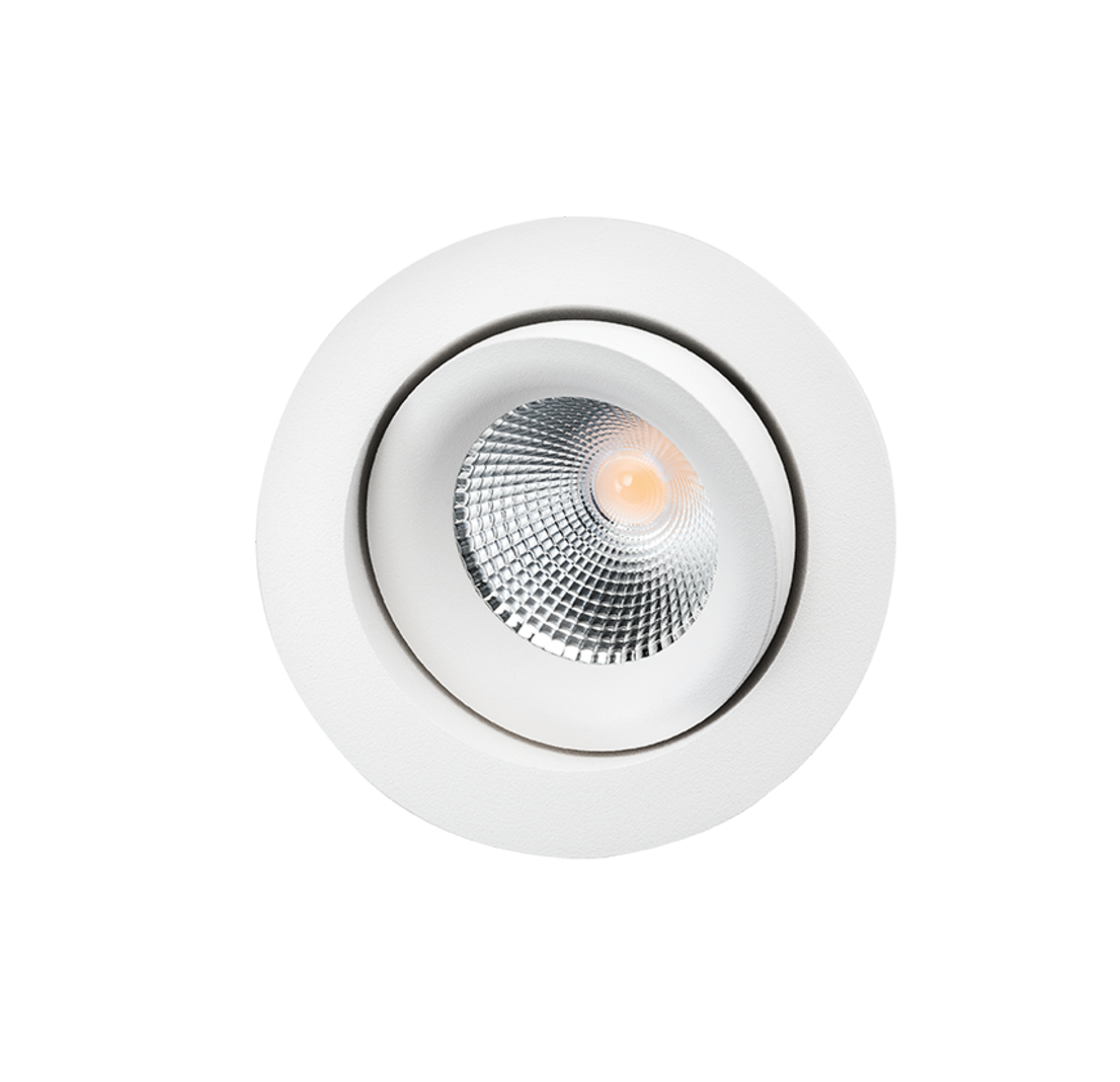 Hvit downlight
