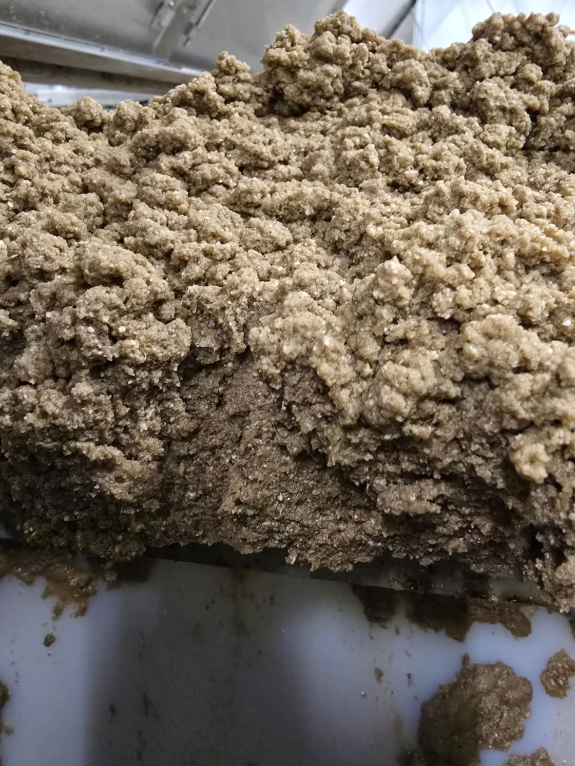 Upconcentrated sludge