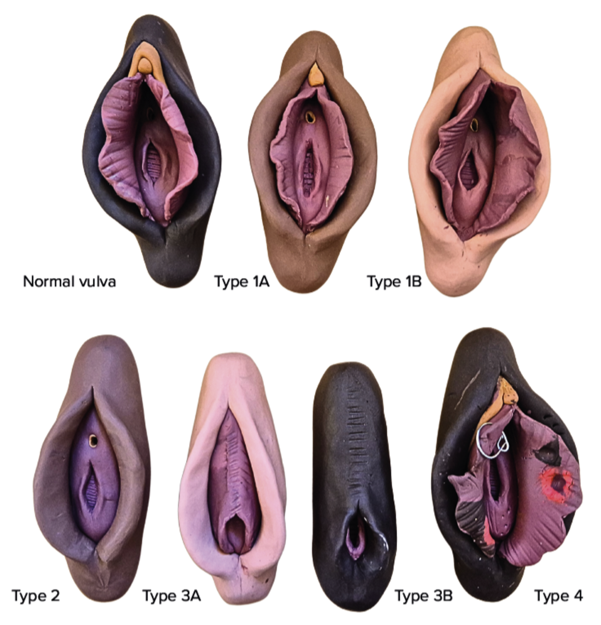 Figur 2: Skulpturer laget av Leah Brickhouse fra Sol Sisters.