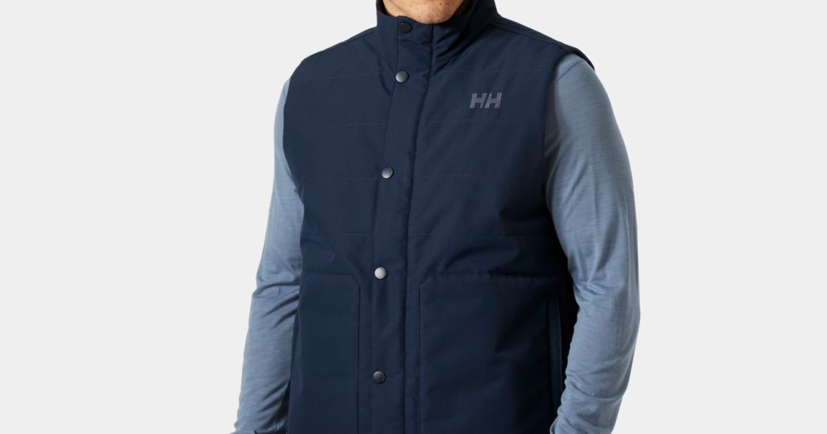 Escape vest herre blå